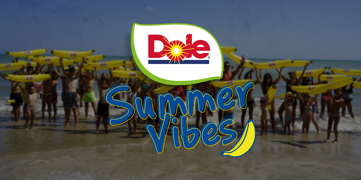 Dole Summer Vibes torna ad animare le spiagge italiane